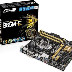 Asus B85M-E 4th Gen Motherboard + Intel cooler In Pakistan | GHOST TECHNOLOGY